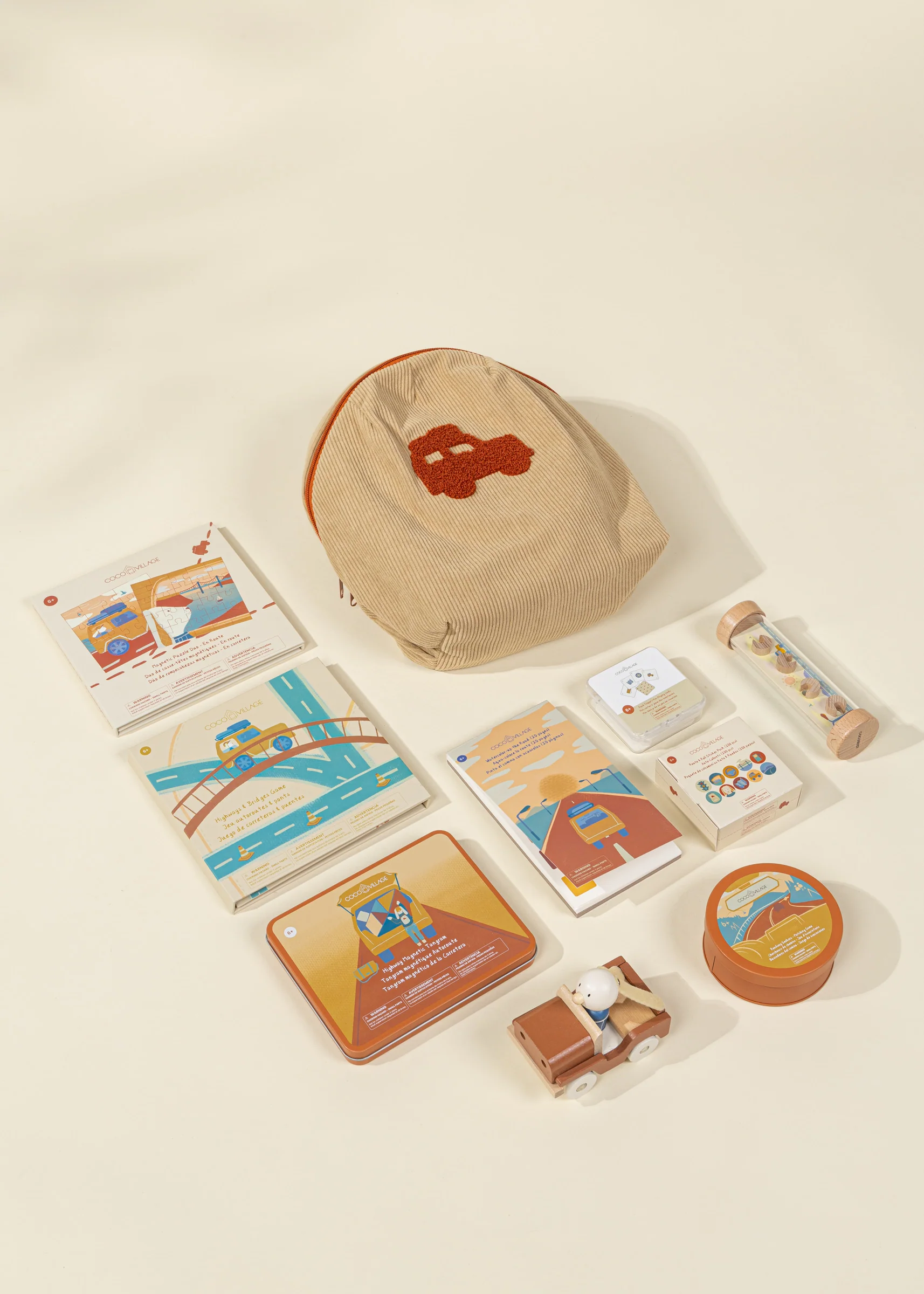 Coco Village Little Travelers Playset - On the Road - Image 2