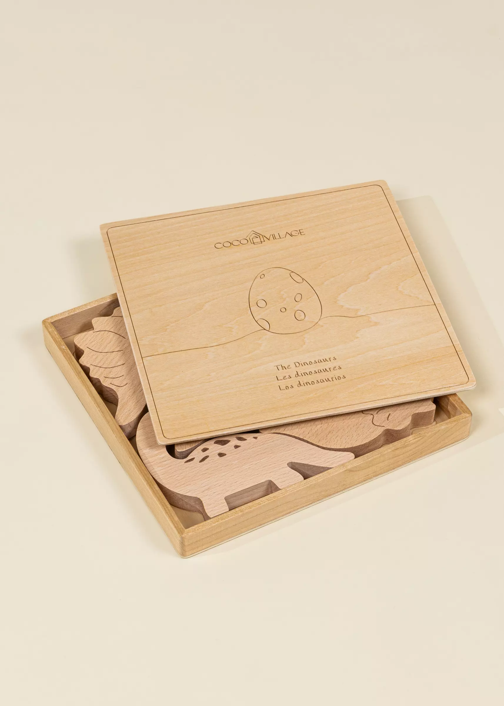 Coco Village Wooden Balance Puzzle - Dino - 7 pieces - Image 5