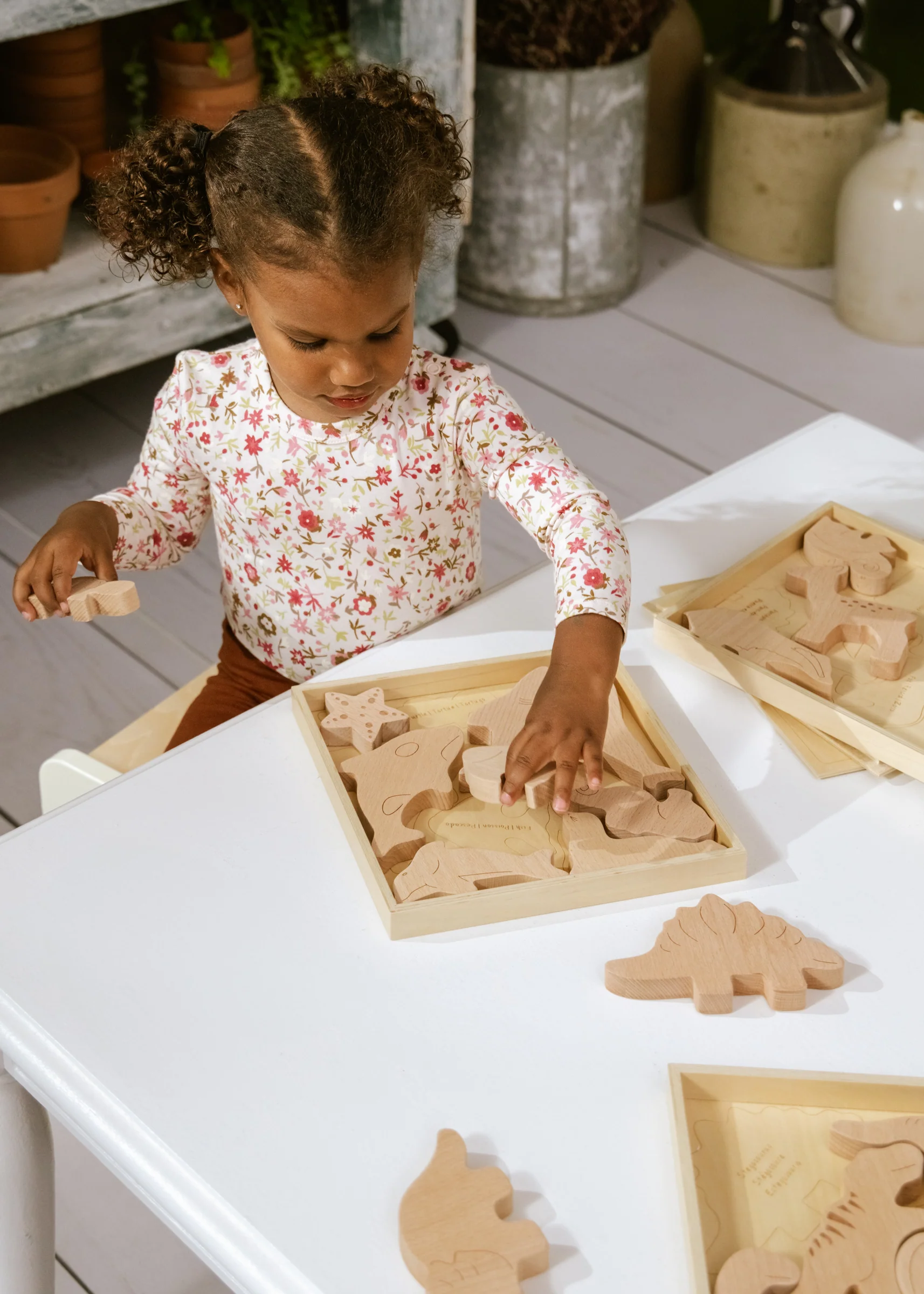 Coco Village Wooden Balance Puzzle - Dino - 7 pieces - Image 9