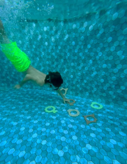 Coco Village Set of 6 Silicone Diving Rings Pool Toys - Image 6