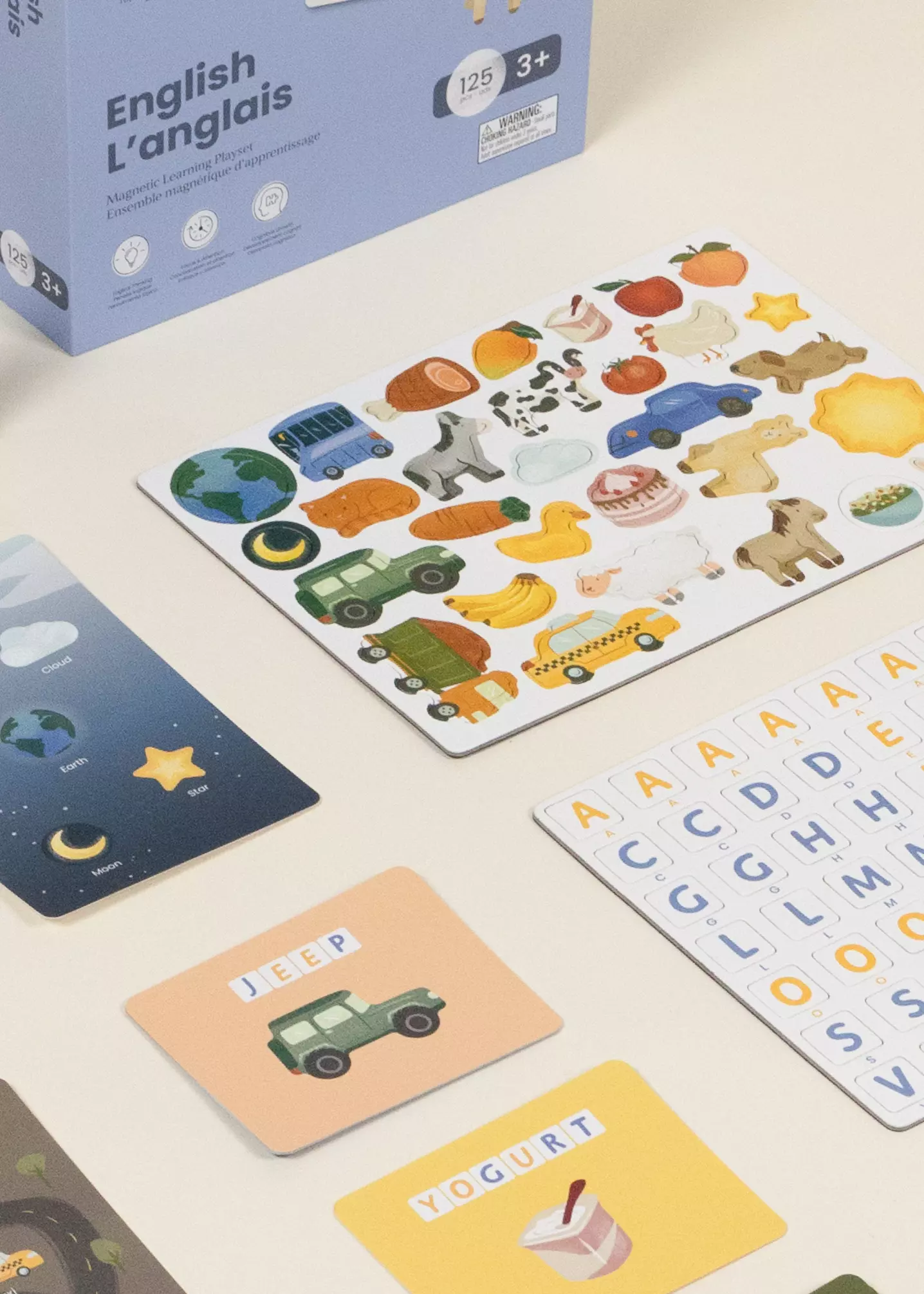 Coco Village Magnetic English Learning Playset - Image 4