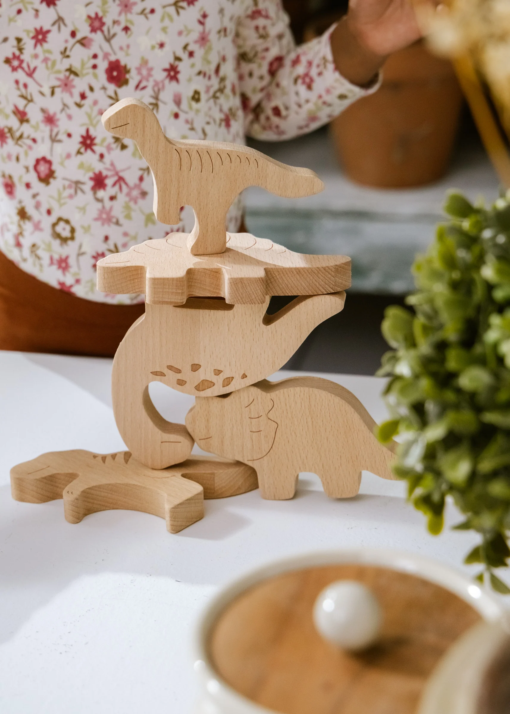 Coco Village Wooden Balance Puzzle - Dino - 7 pieces - Image 7