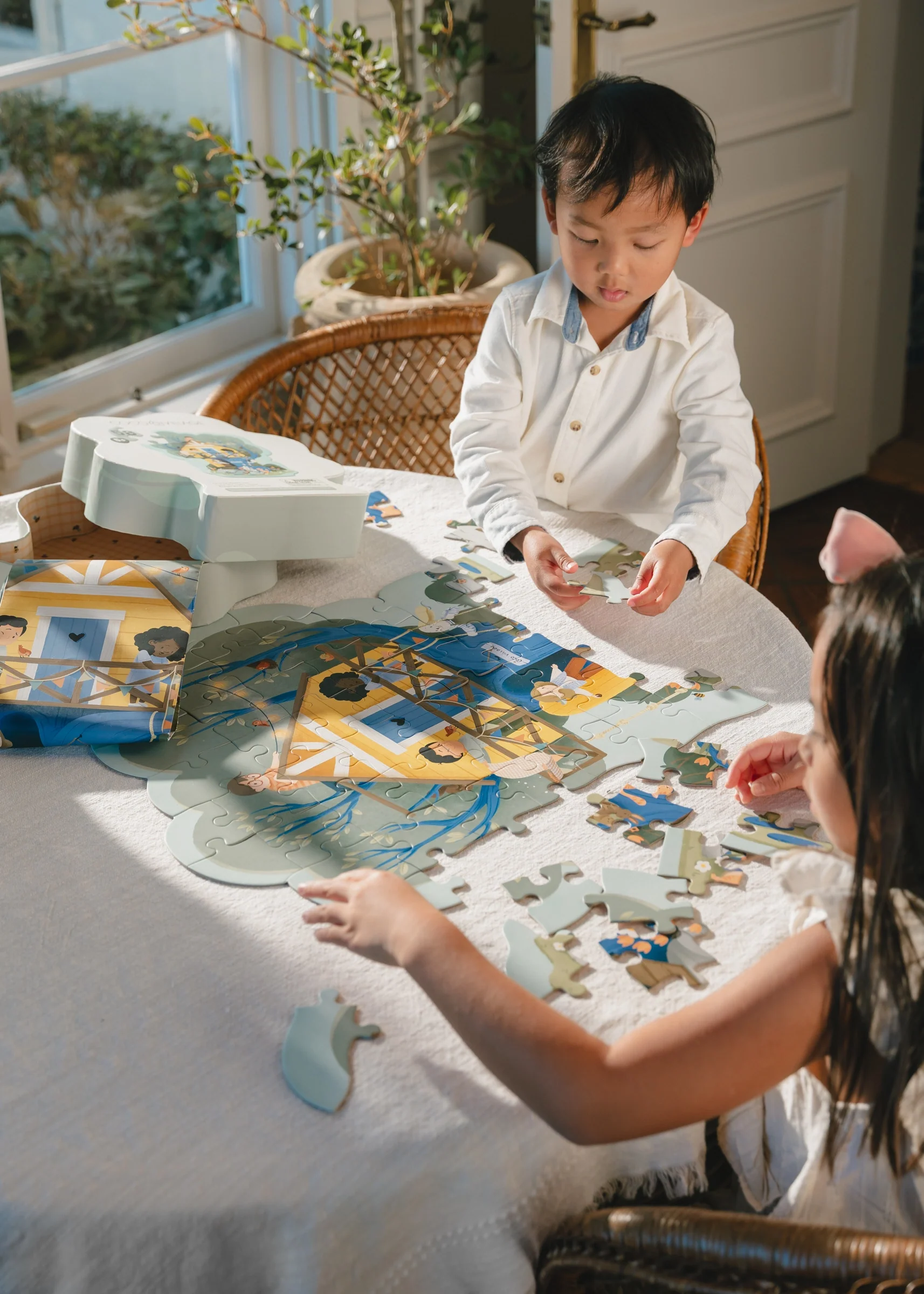 Coco Village Growing Minds Puzzle – Treehouse Spring(58 pcs) - Image 5