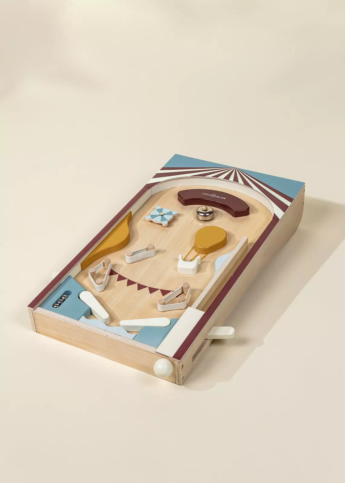 Coco Village Wooden Play Pinball Machine - Image 2