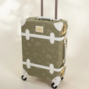 Coco Village Vegan Leather Carry-On Suitcase - Travel