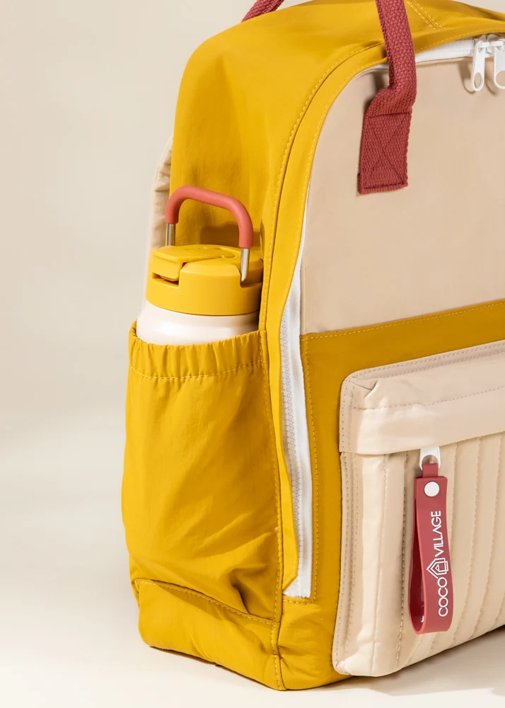 Coco Village Washable Nylon Backpack - Golden Hour - Image 10