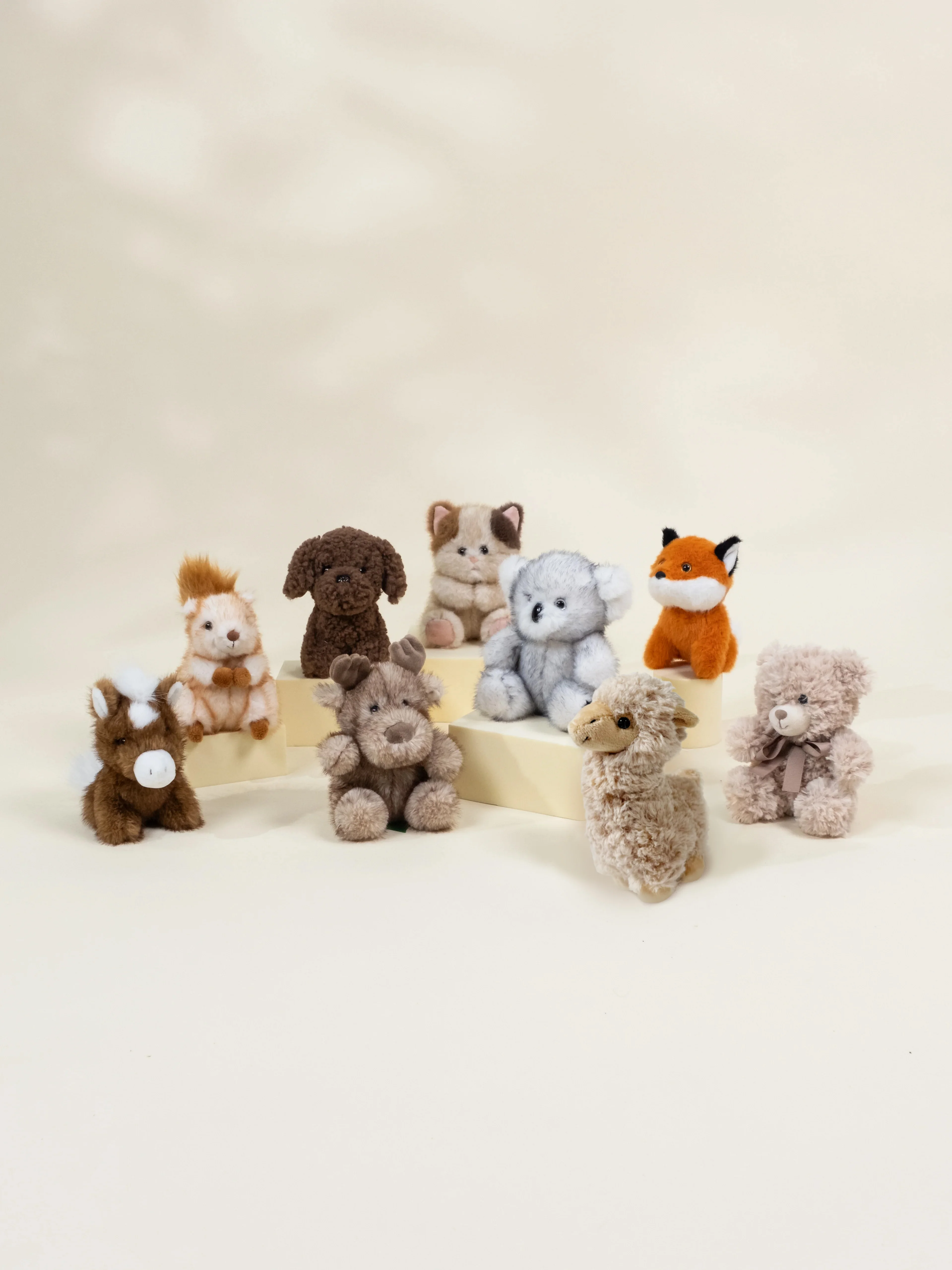 Coco Village Mini Gift Plush Toy - Beige Alpaca - Image 3