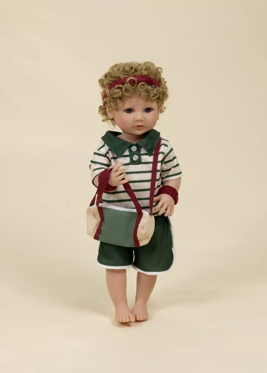 Coco Village CocoFriends 22" (56 cm) Kids Play Doll Clothing Set – Fitness Day - Image 2