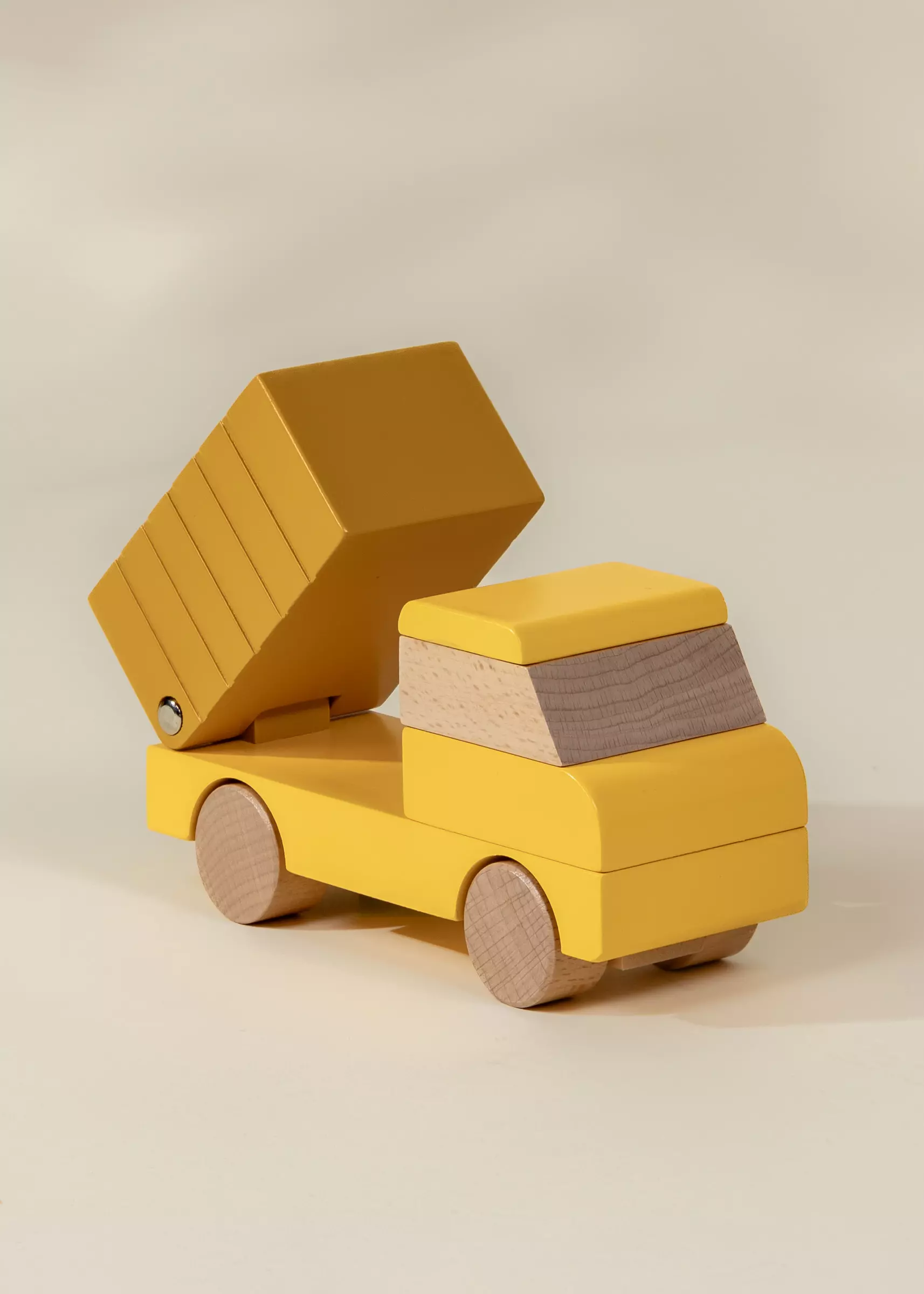 Coco Village Wooden Construction Vehicle - Dump Truck