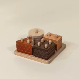 Coco Village Wooden Shapes Learning Set - 16 pcs
