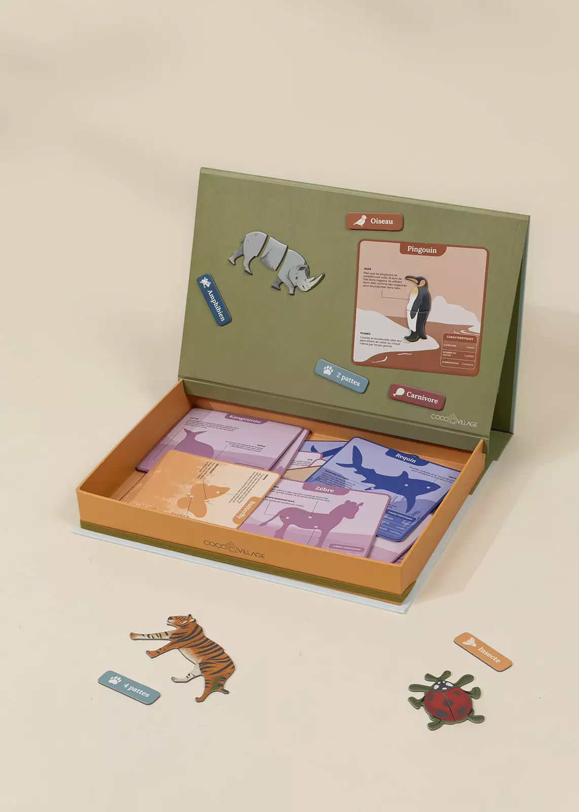 Coco Village Interactive & Magnetic Ency–Animal Discovery (French Version) - Image 3