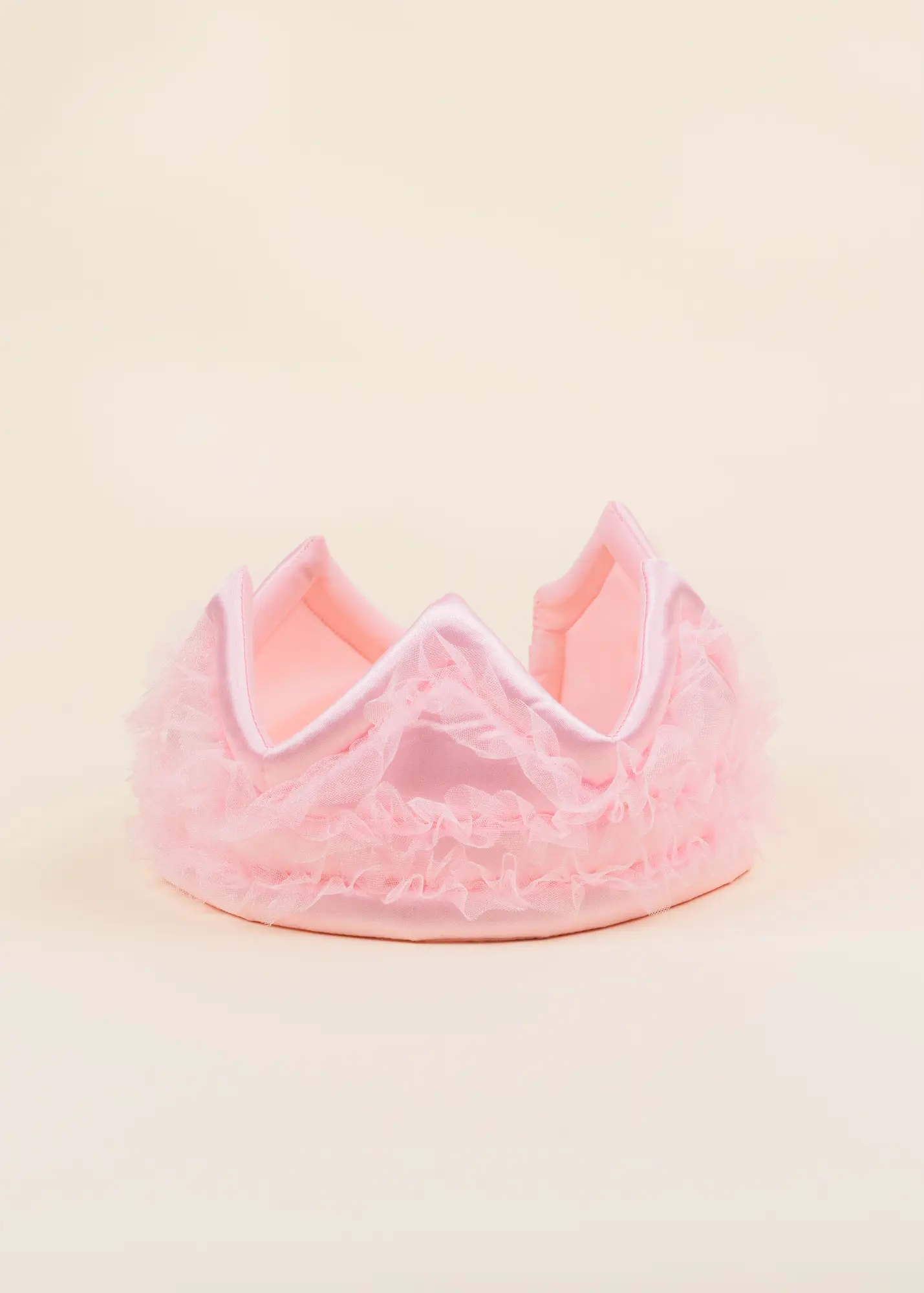 Coco Village Role Play Dress-Up Pink Ruffle Crown