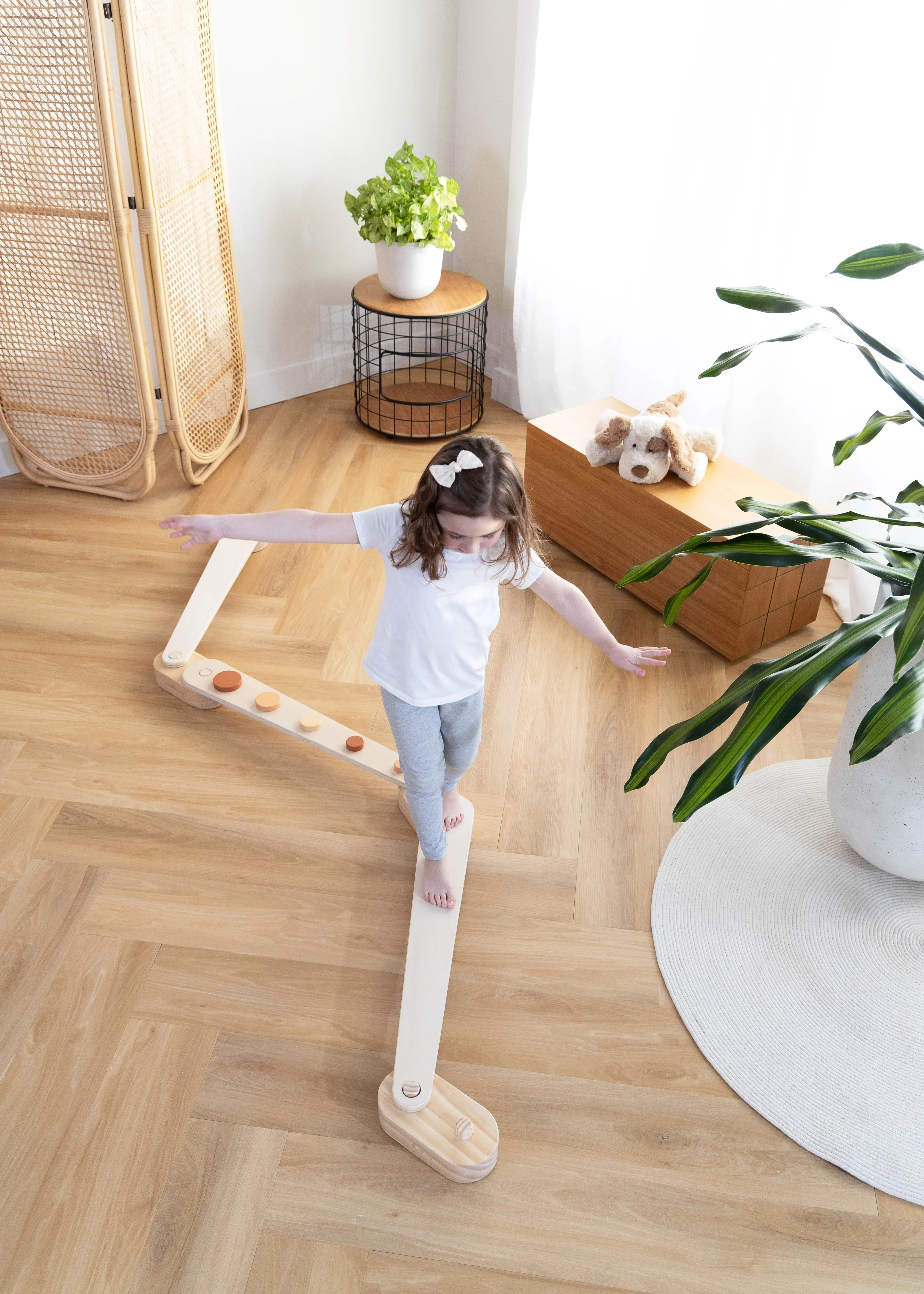 Coco Village Wooden Balance Beams Set - Dots