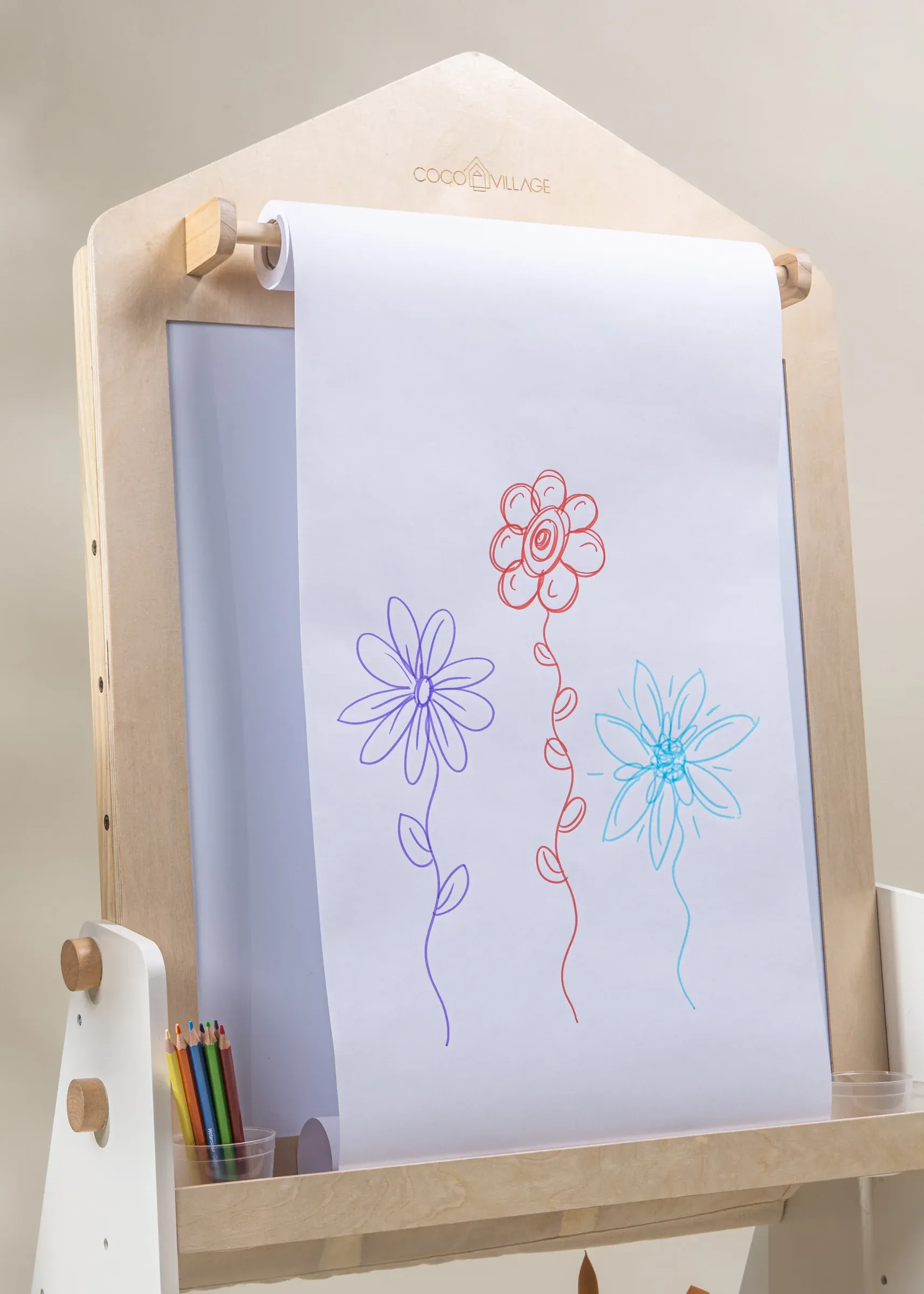 Coco Village Wooden Art Easel - Image 8