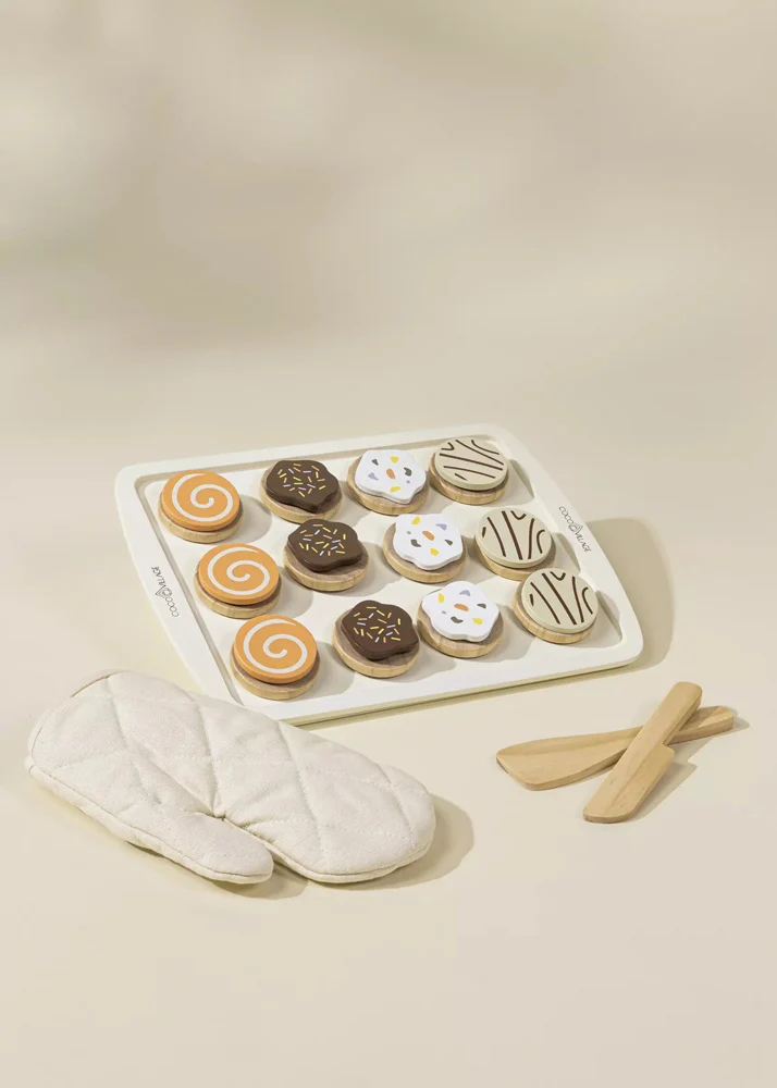Coco Village Wooden Cookies Playset and Accessories