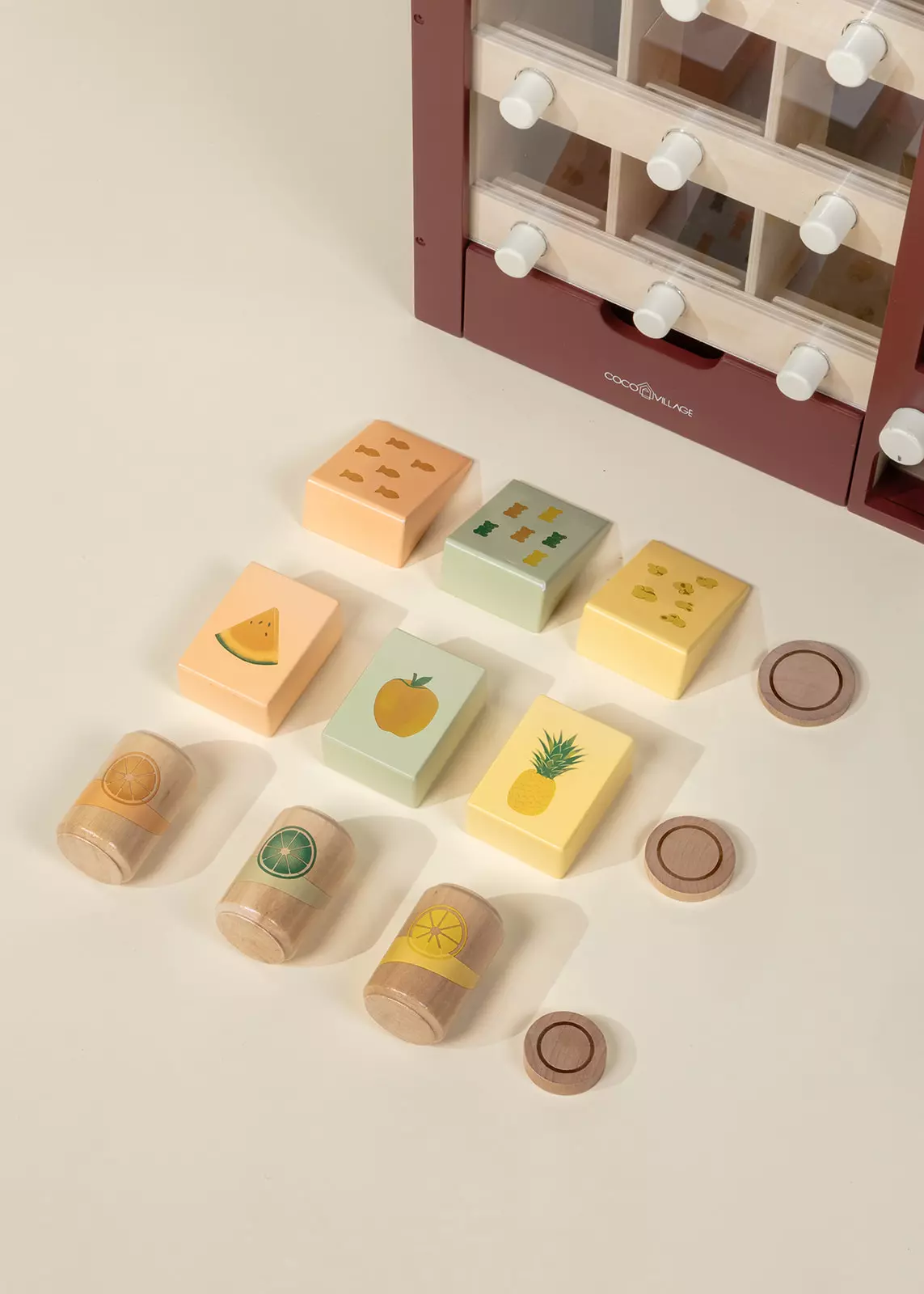 Coco Village Wooden Play Vending Machine - Image 8