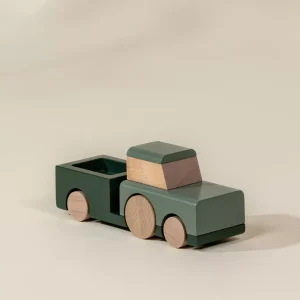 Coco Village Wooden Vehicle - Farm Tractor