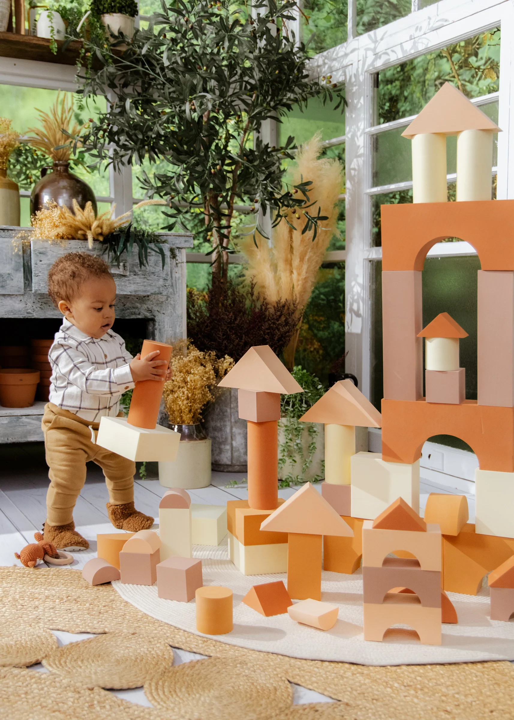 Coco Village EVA Foam Building Blocks Set - Large (48 pcs) - Image 11