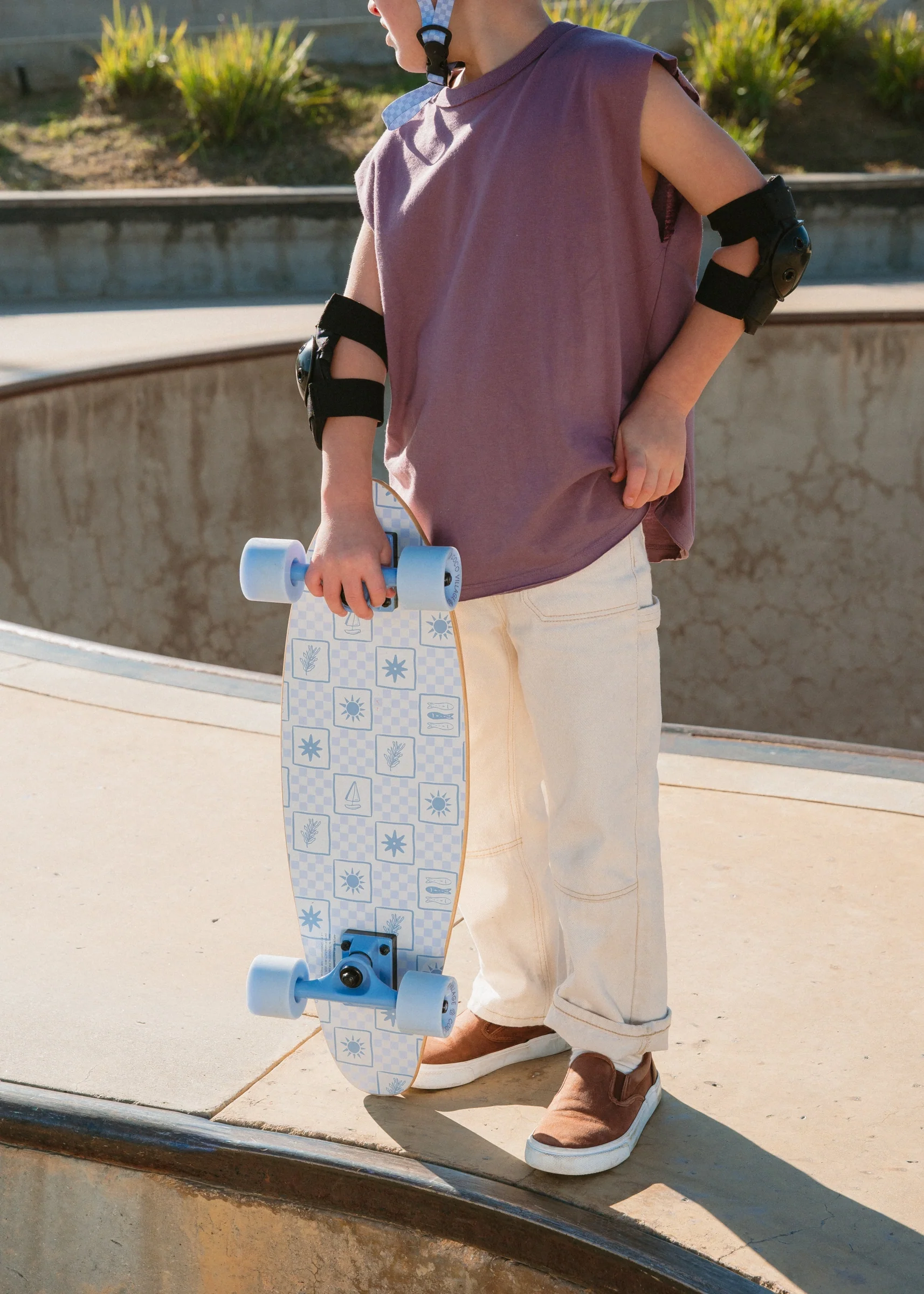Coco Village Kids’ Wooden Pintail Cruiser Skateboard – Venice - Image 4