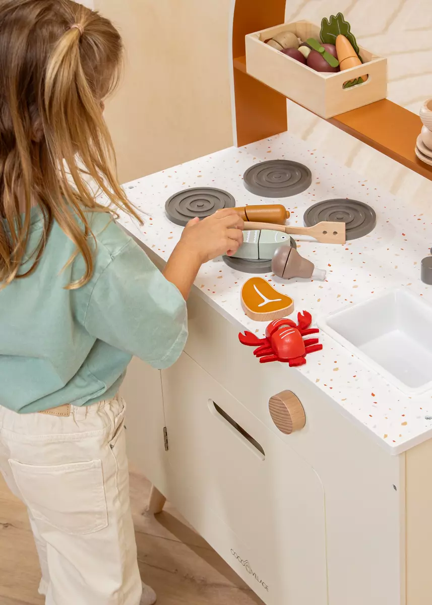 Coco Village Wooden Kitchen Playset - Image 15
