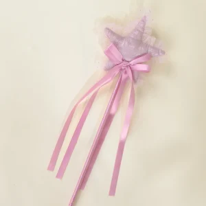 Coco Village Role Play Dress-Up Pink Star Wand with Frill