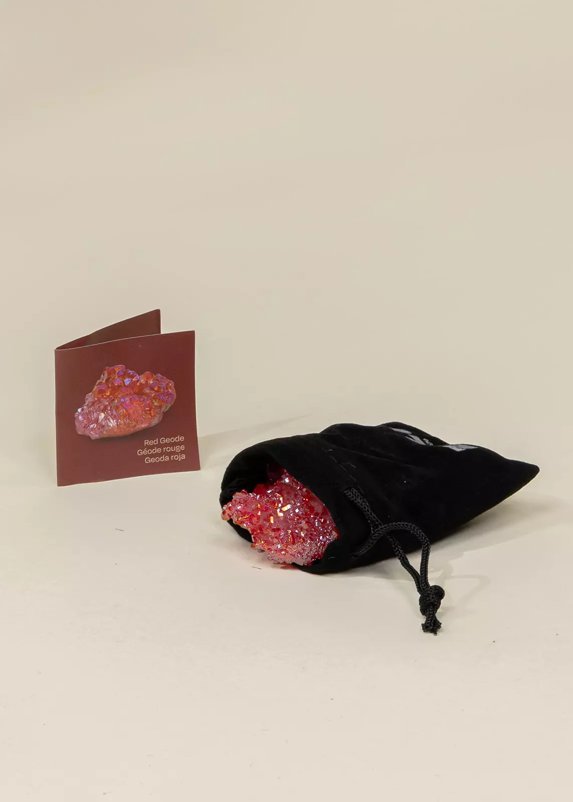 Coco Village Collectible Mineral - Red Geode - Image 4