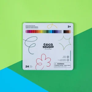 Coco Village Set of 24 Artist Colored Sticks