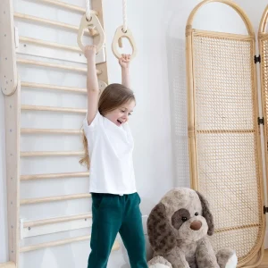 Coco Village Montessori 2-in-1 Triangle & Wall Climber