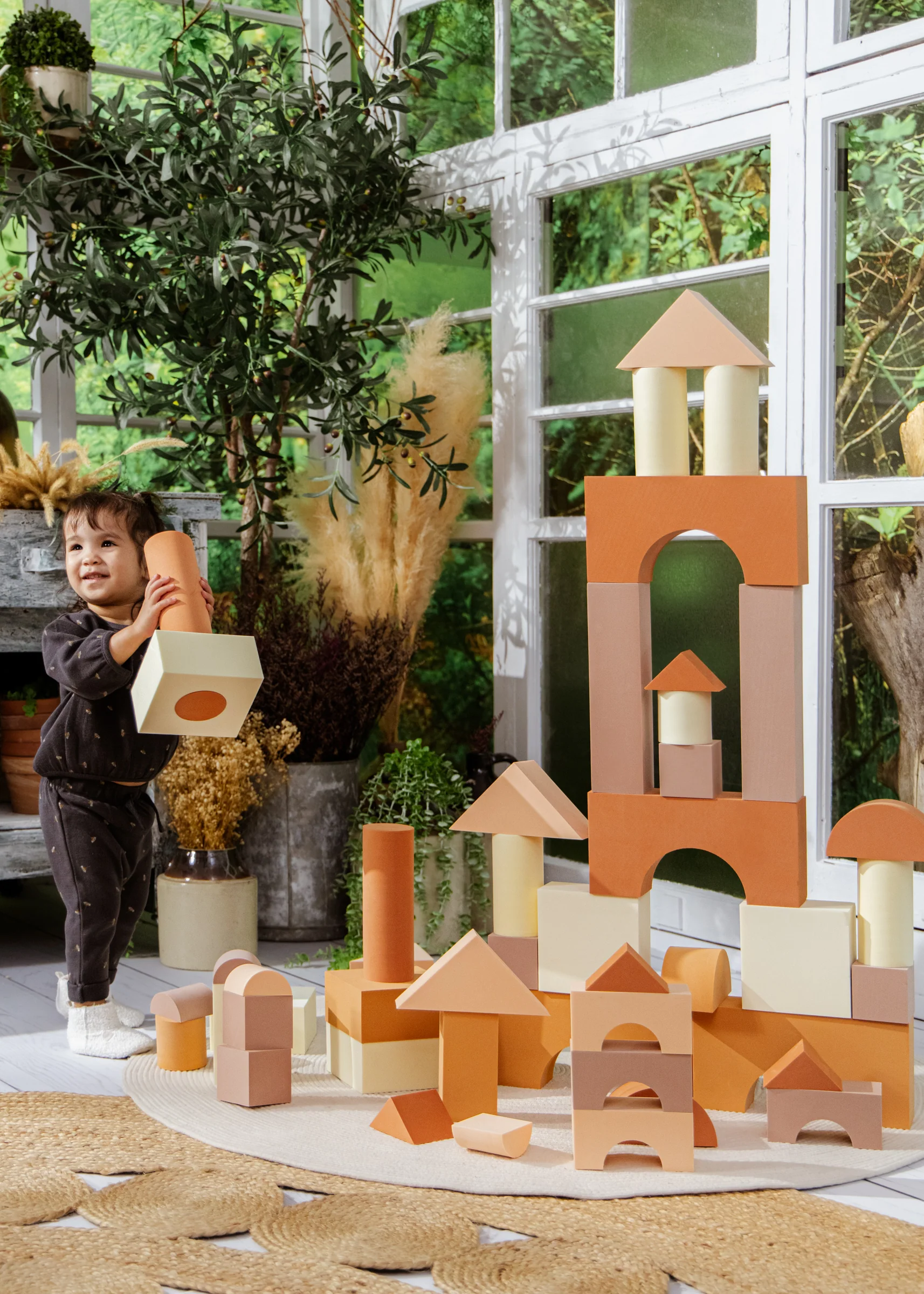 Coco Village EVA Foam Building Blocks Set - Large (48 pcs) - Image 8