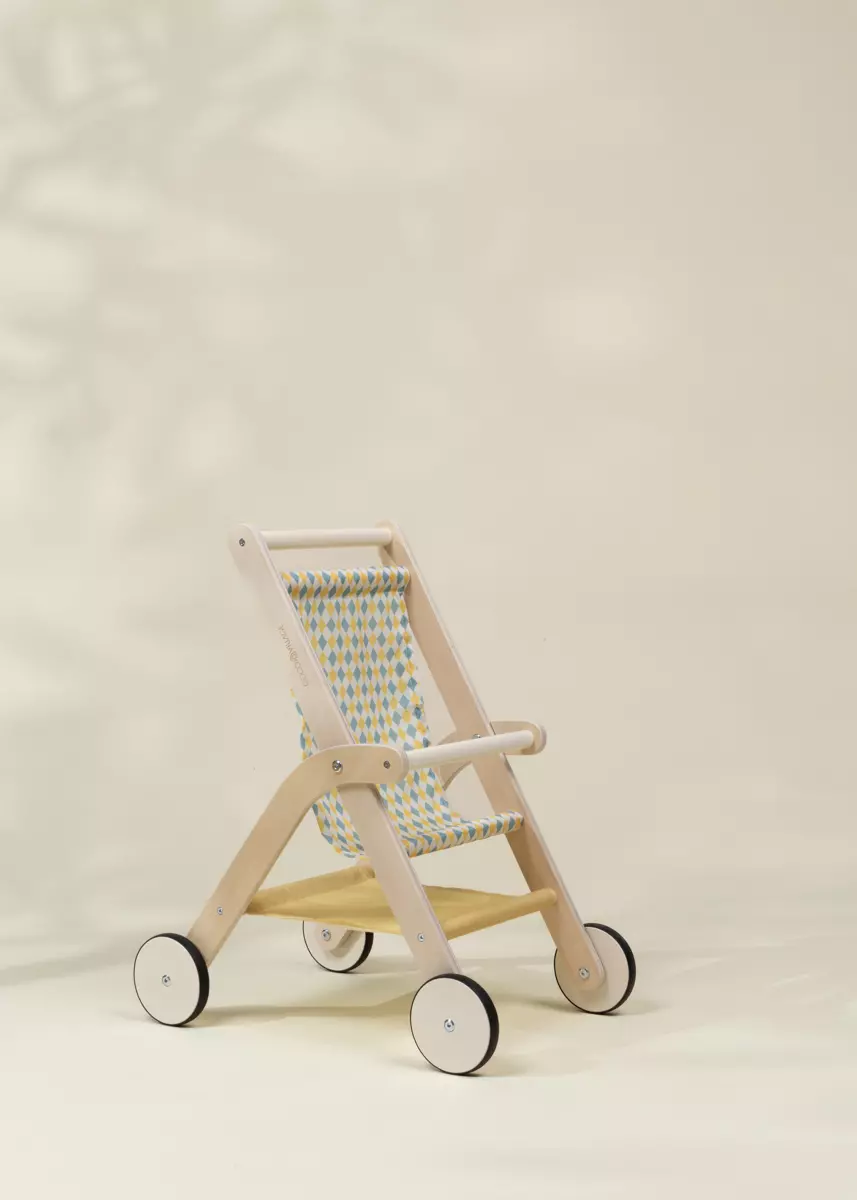 Coco Village Wooden Dolls’ Stroller - Image 3