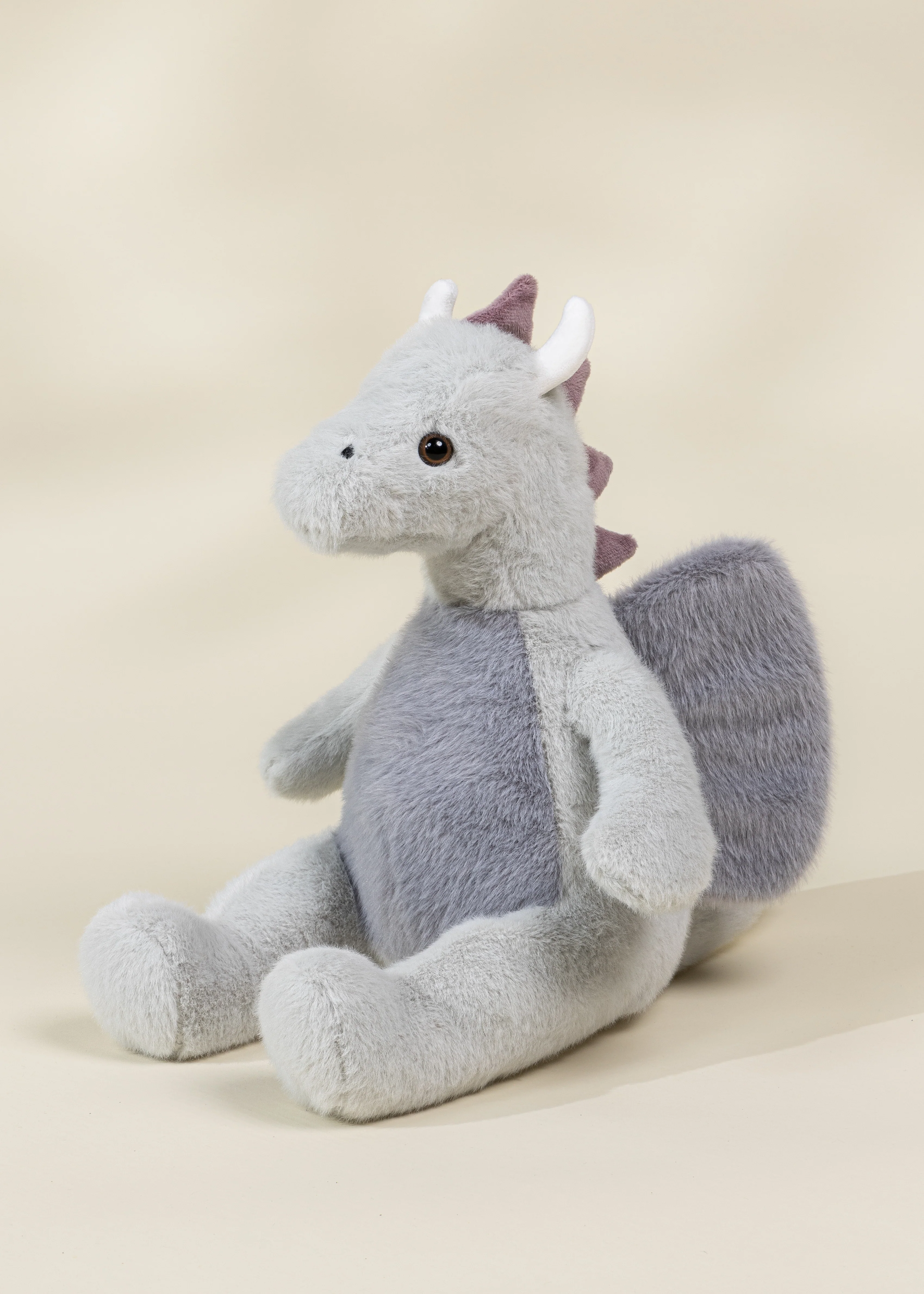 Coco Village Dino Plush Toy - Grey Dragon
