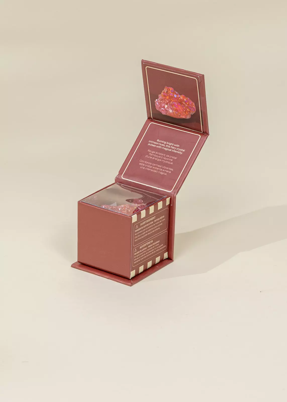 Coco Village Collectible Mineral - Red Geode - Image 3