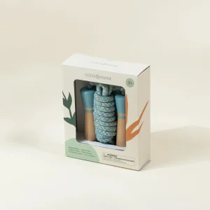 Coco Village Wooden Handle Skipping Rope – Ocean Twist