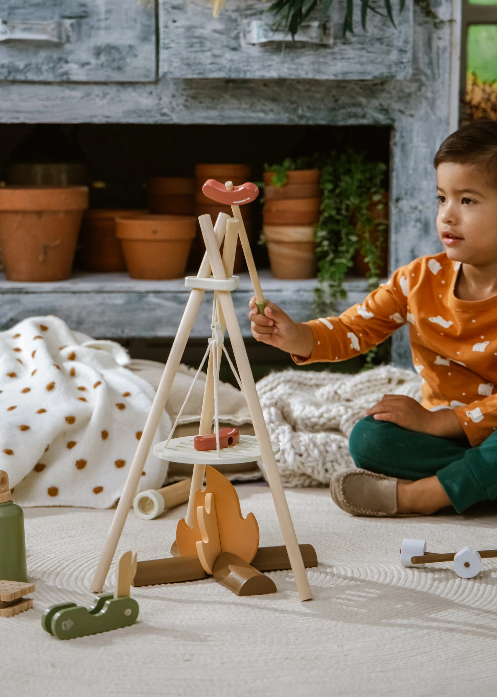 Coco Village Wooden Camping Playset - Image 6