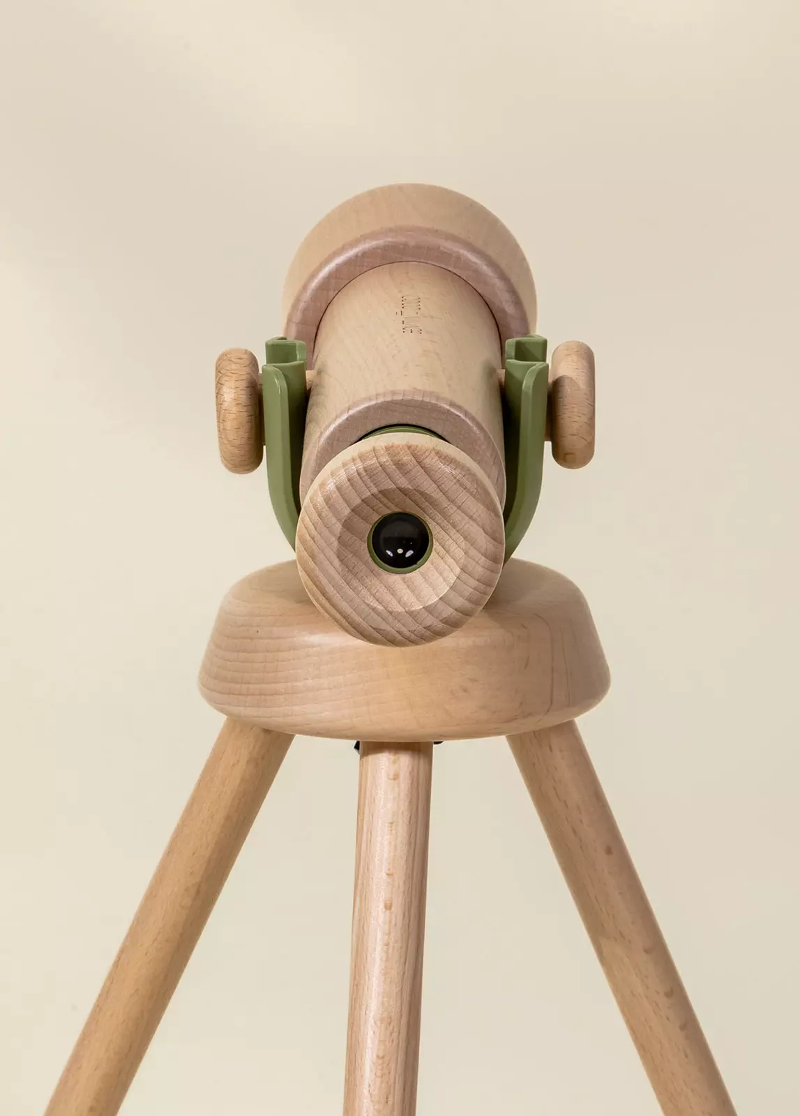 Coco Village Wooden Tripod Telescope – 15x Zoom - Image 6