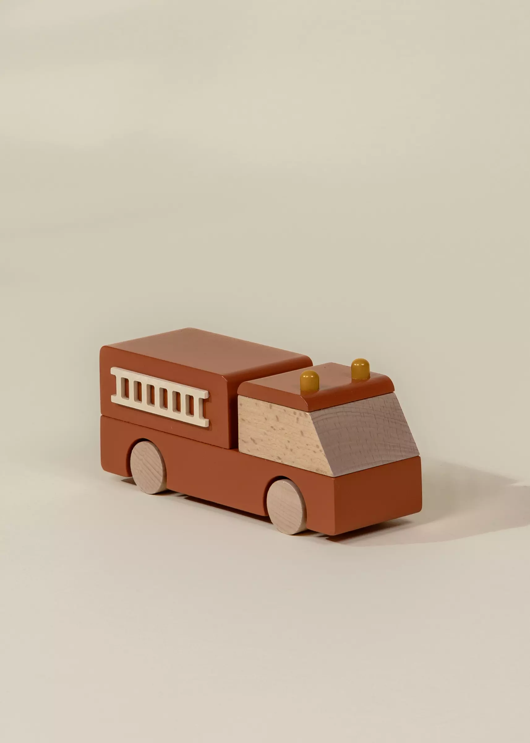 Coco Village Wooden Vehicle - Fire Truck