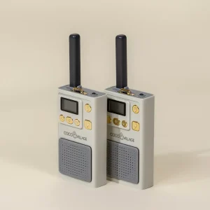 Coco Village Set of 2 Walkie Talkies - Beige