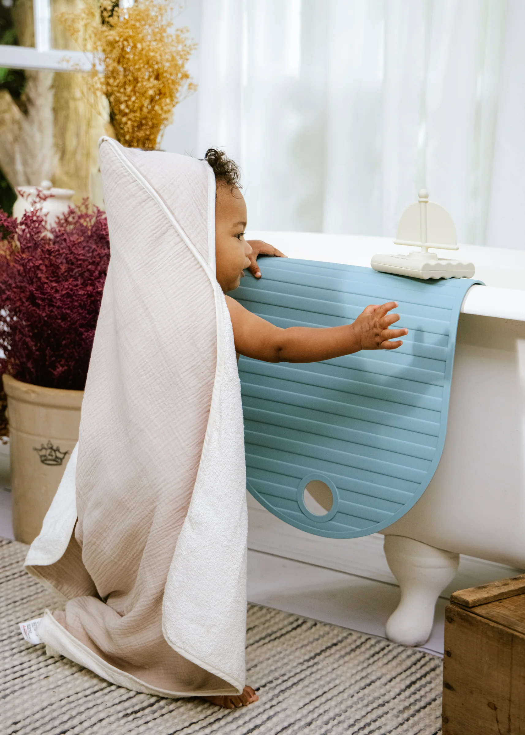 Coco Village Non-Slip Silicone Bathtub Mat - Cumulus - Image 7
