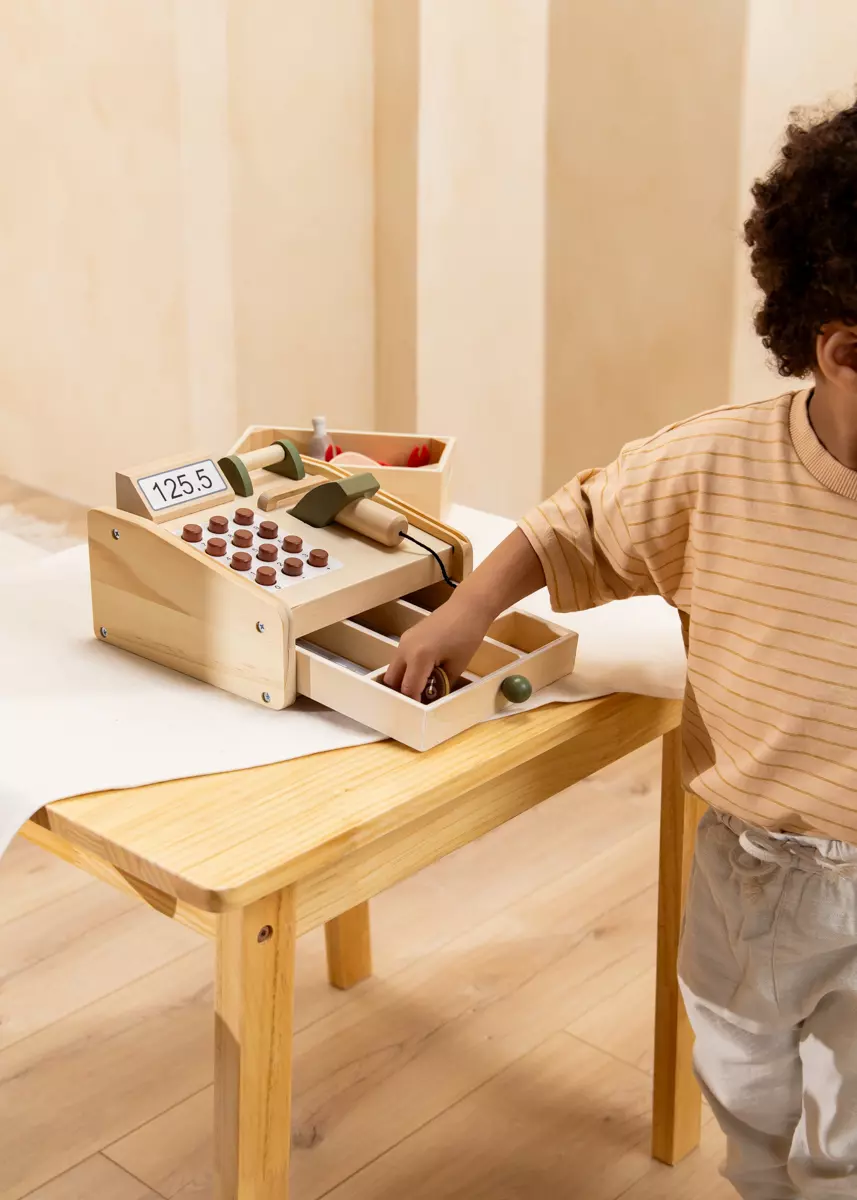 Coco Village Wooden Cash Register - Image 4