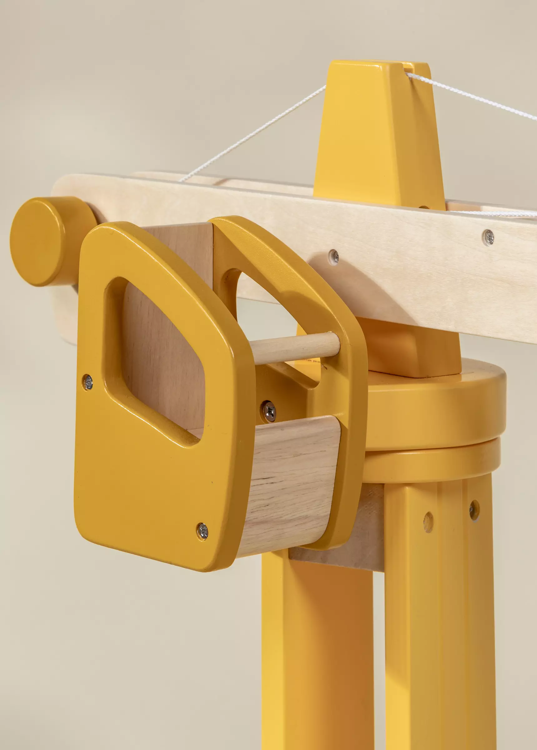 Coco Village Oversized Wooden Construction Crane - Image 5