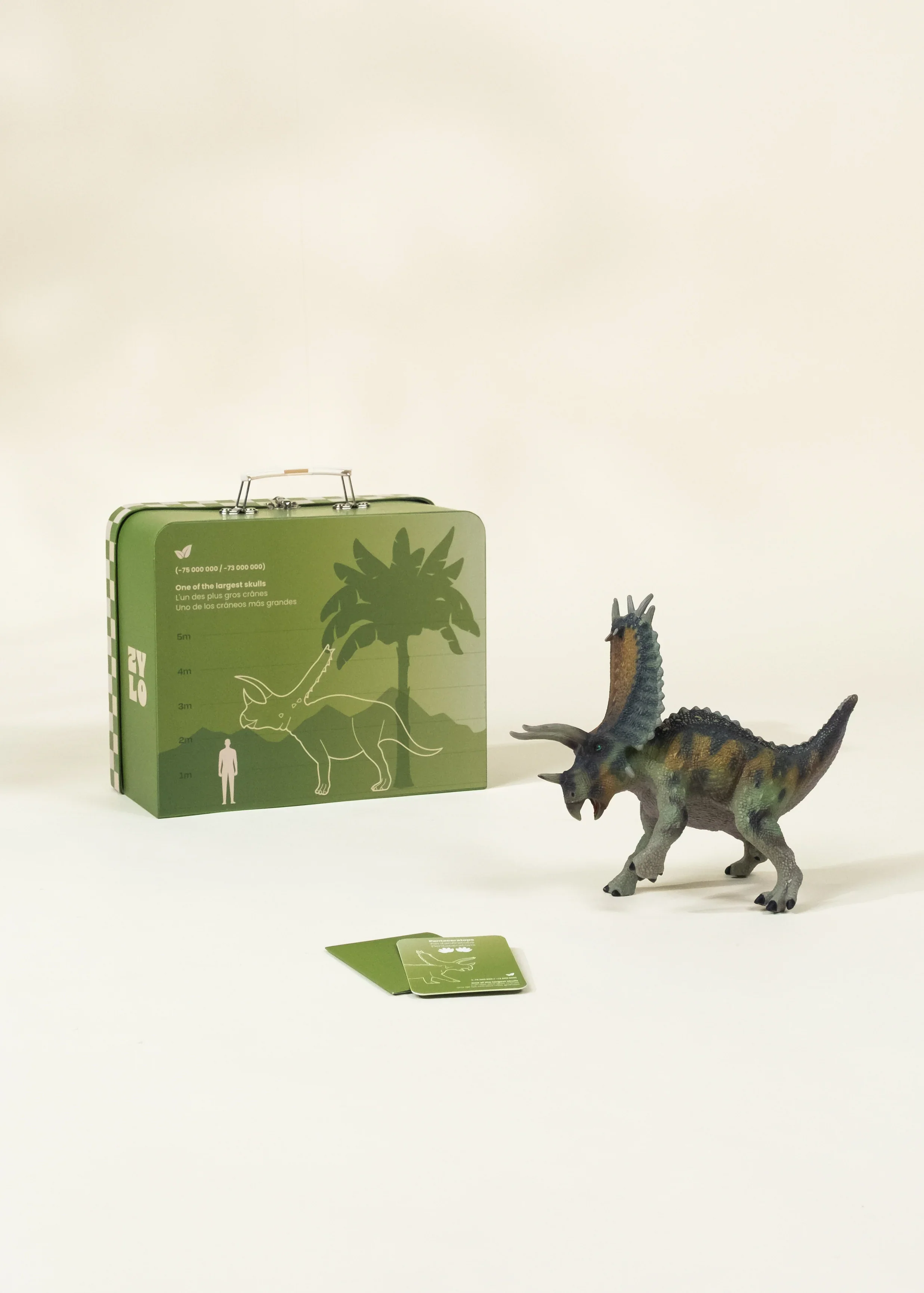 Coco Village Pentaceratops Dinosaur in a Collectible Box - Image 5
