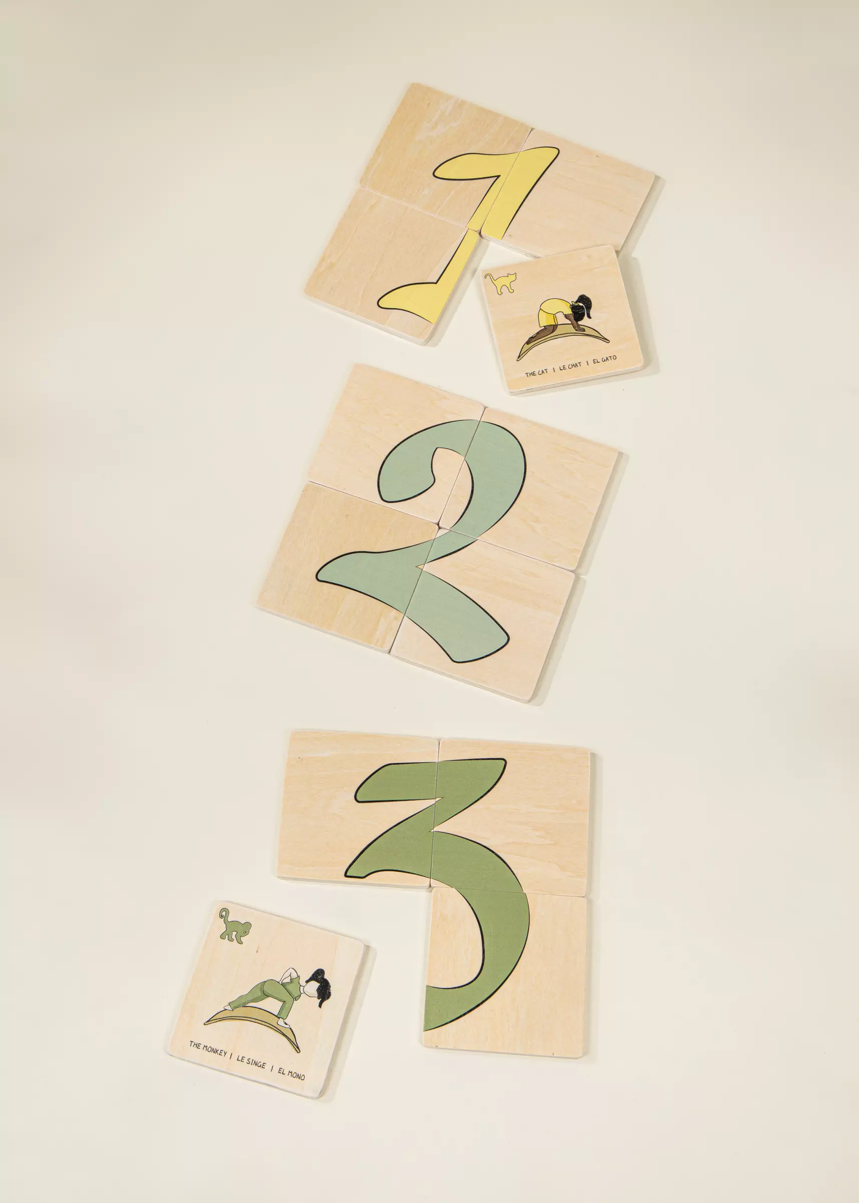 Coco Village Balance Board Yoga Wooden Cards - Image 6