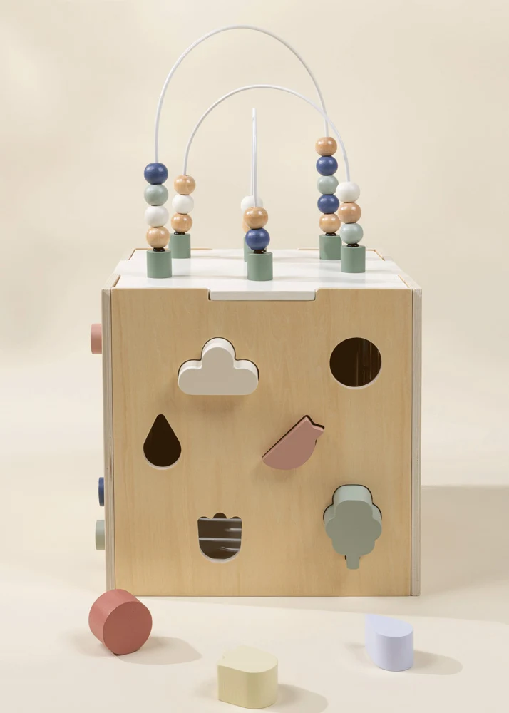Coco Village Wooden Activity Cube - Image 16