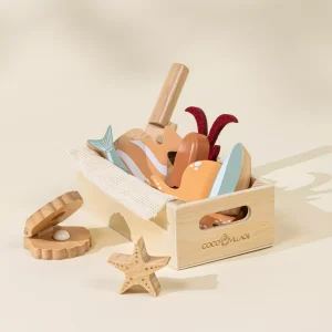 Coco Village Wooden Seafood Playset