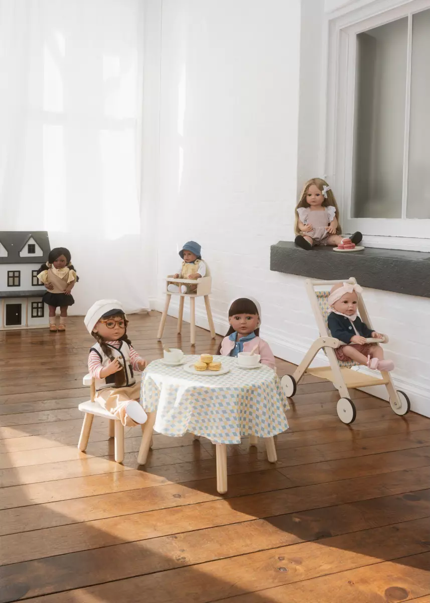 Coco Village Wooden Dolls’ Stroller - Image 8