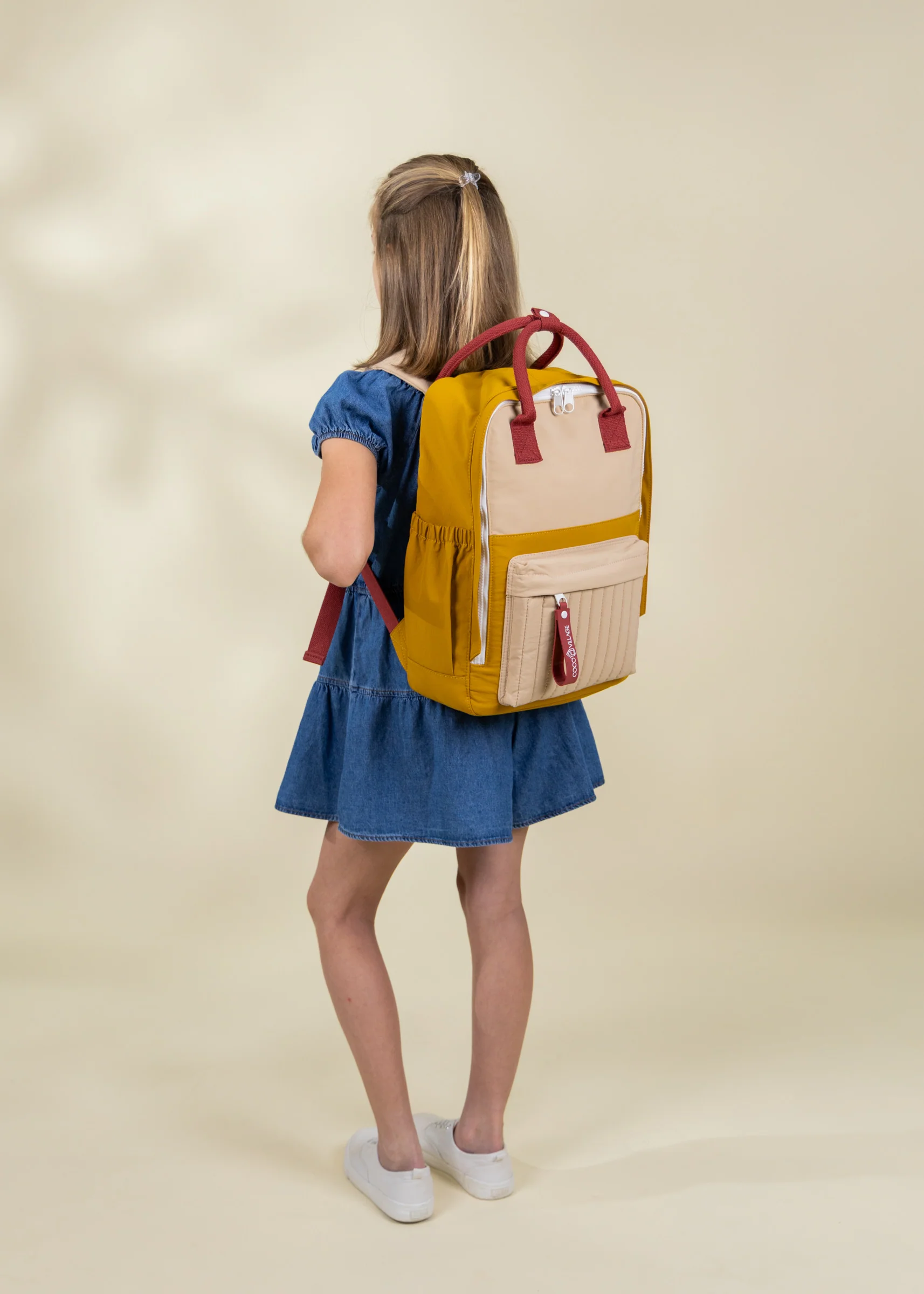 Coco Village Washable Nylon Backpack - Golden Hour - Image 2