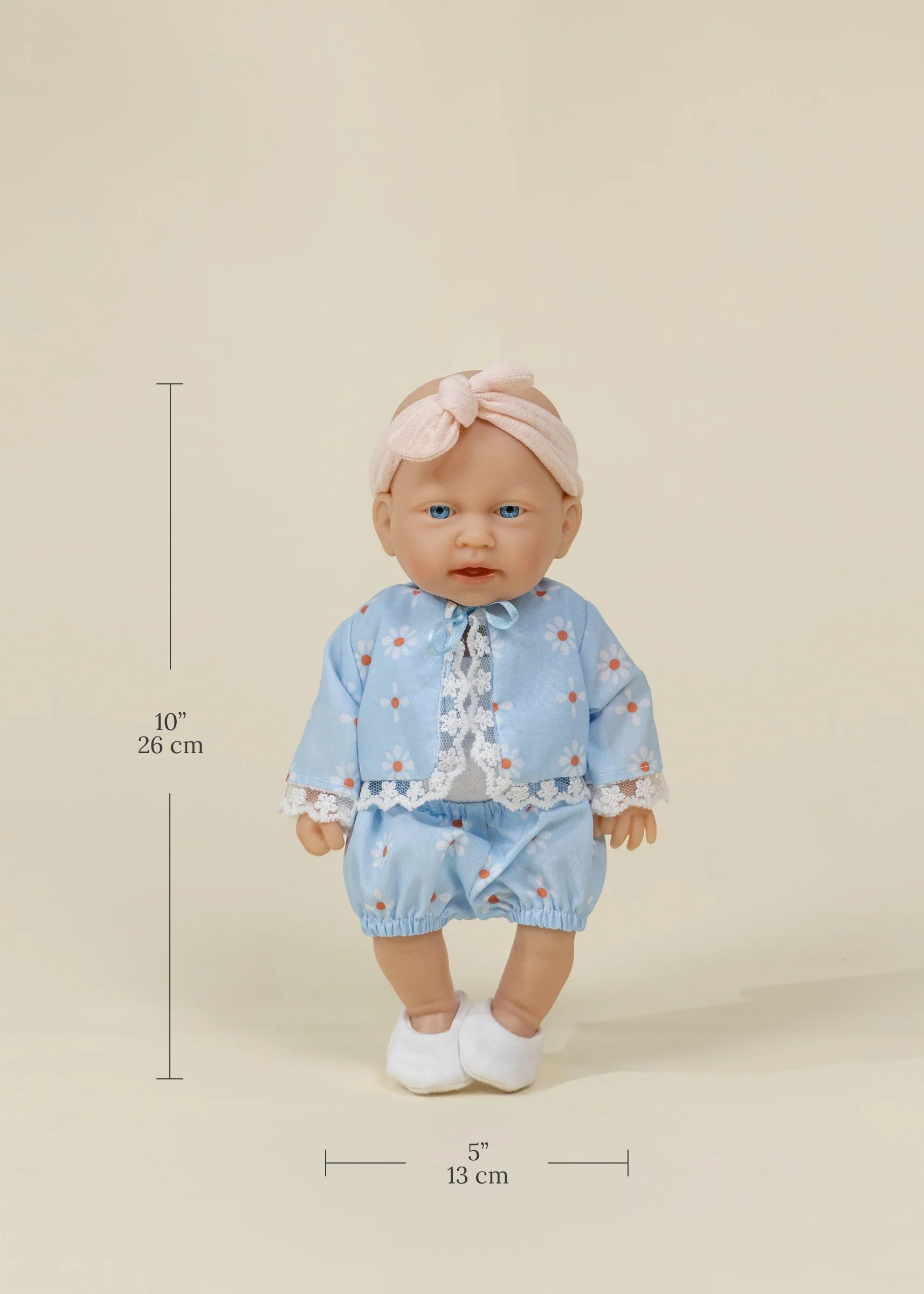 Coco Village CocoTiny Ella – 10" (26 cm) Baby Play Doll - Image 12