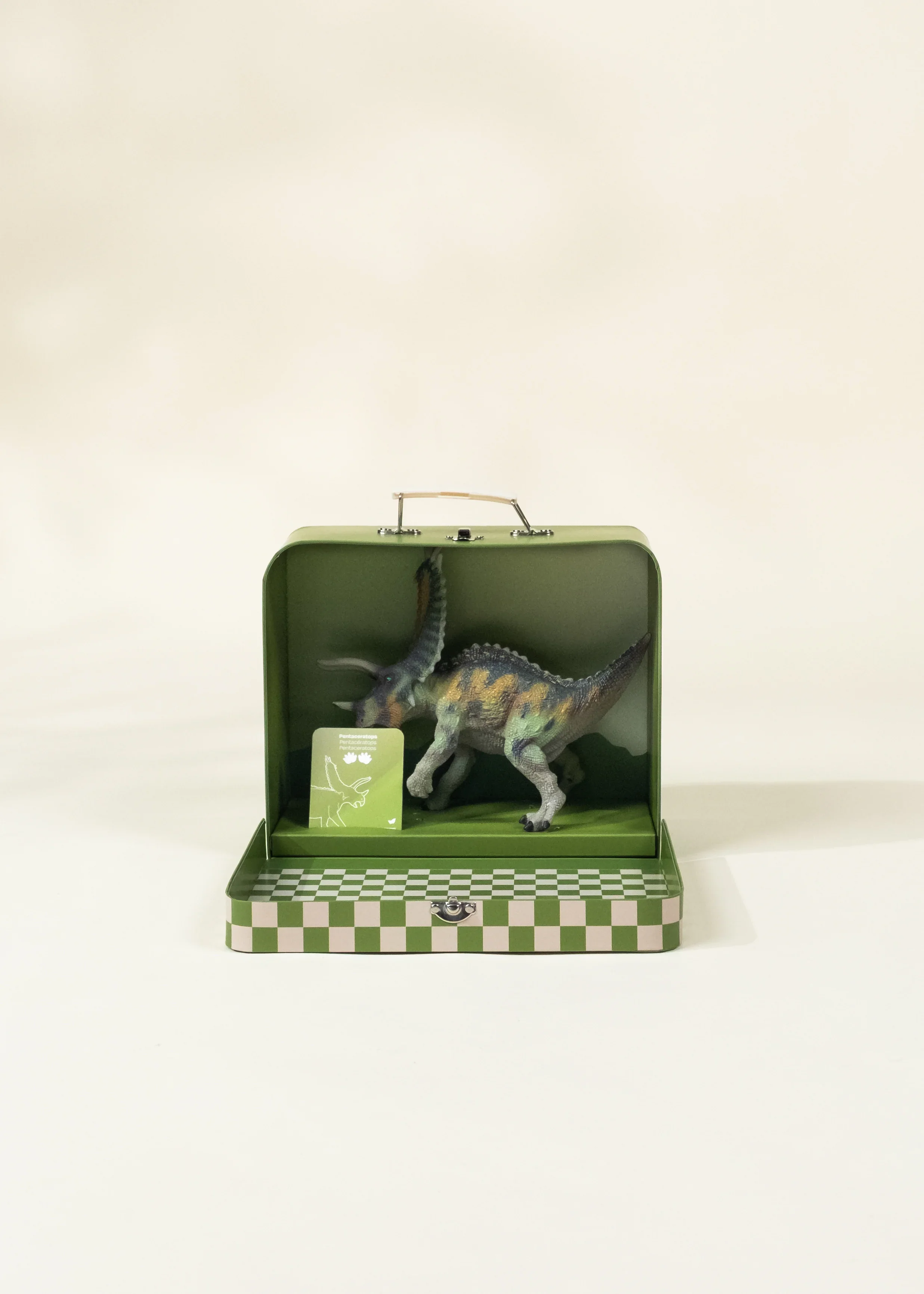 Coco Village Pentaceratops Dinosaur in a Collectible Box - Image 3
