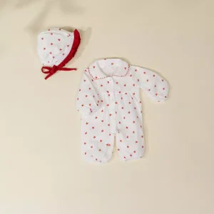Coco Village CocoBaby 18" (46 cm) Baby Play Doll Clothing Set – Heart Pajamas