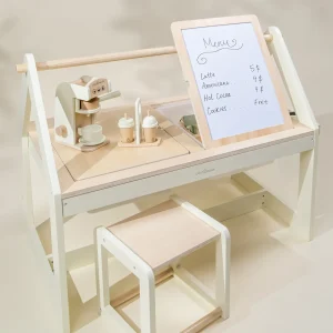 Coco Village Multifunction Wooden Art & Sensory Table W/ Stools